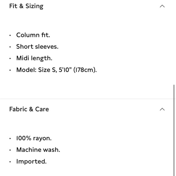 NWT Banana Republic Crepe Knit Midi T-Shirt Black Dress Size Medium. - Picture 5 of 6